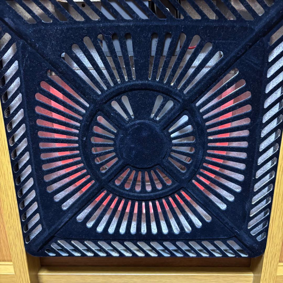 サンコウ家具調正方形こたつ 高さ調節機能あり電源コード付き