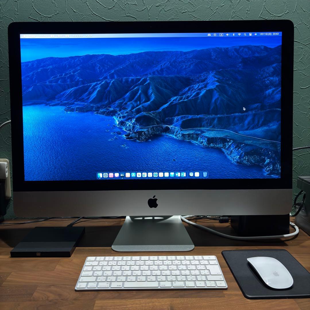Macデスクトップ iMac 27 5K Retina 8GB 1.03TB Fusion 2017