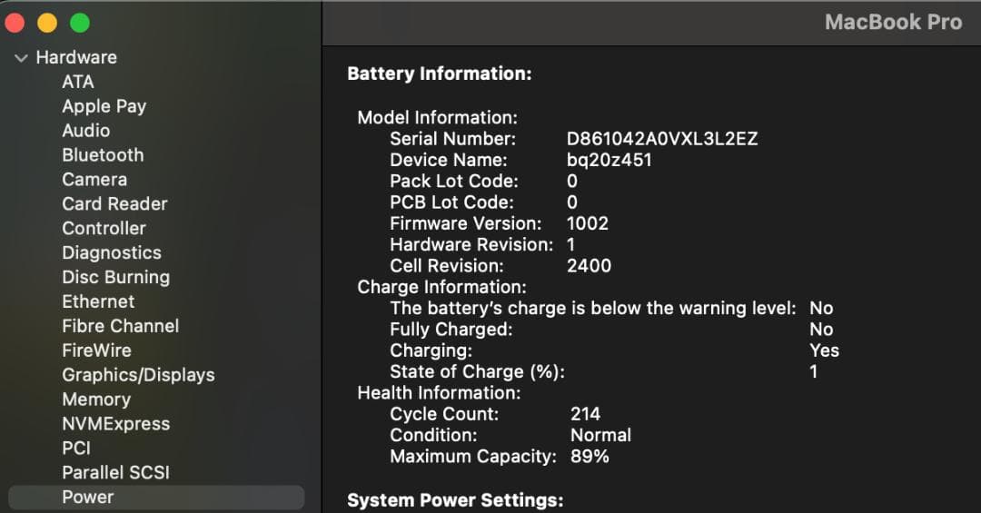 M1 MacBook Pro 13インチ 8GB, 256GB USキーボード