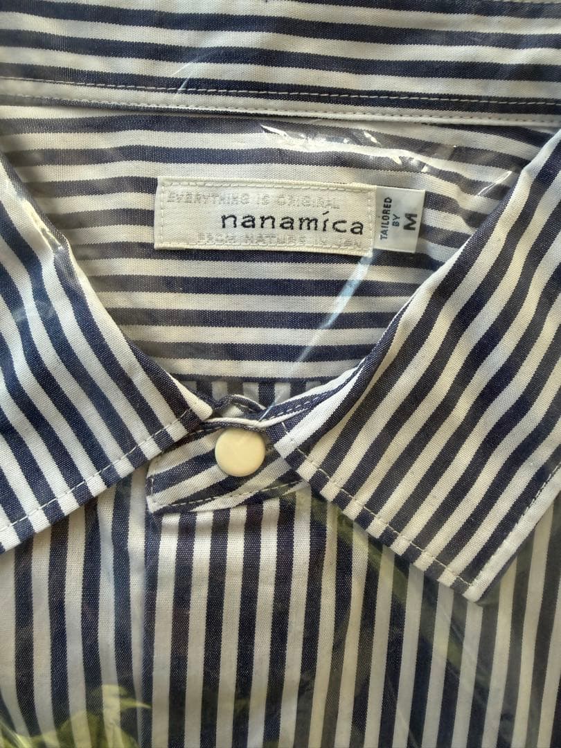 新品nanamica Regular Collar Wind Shirt M