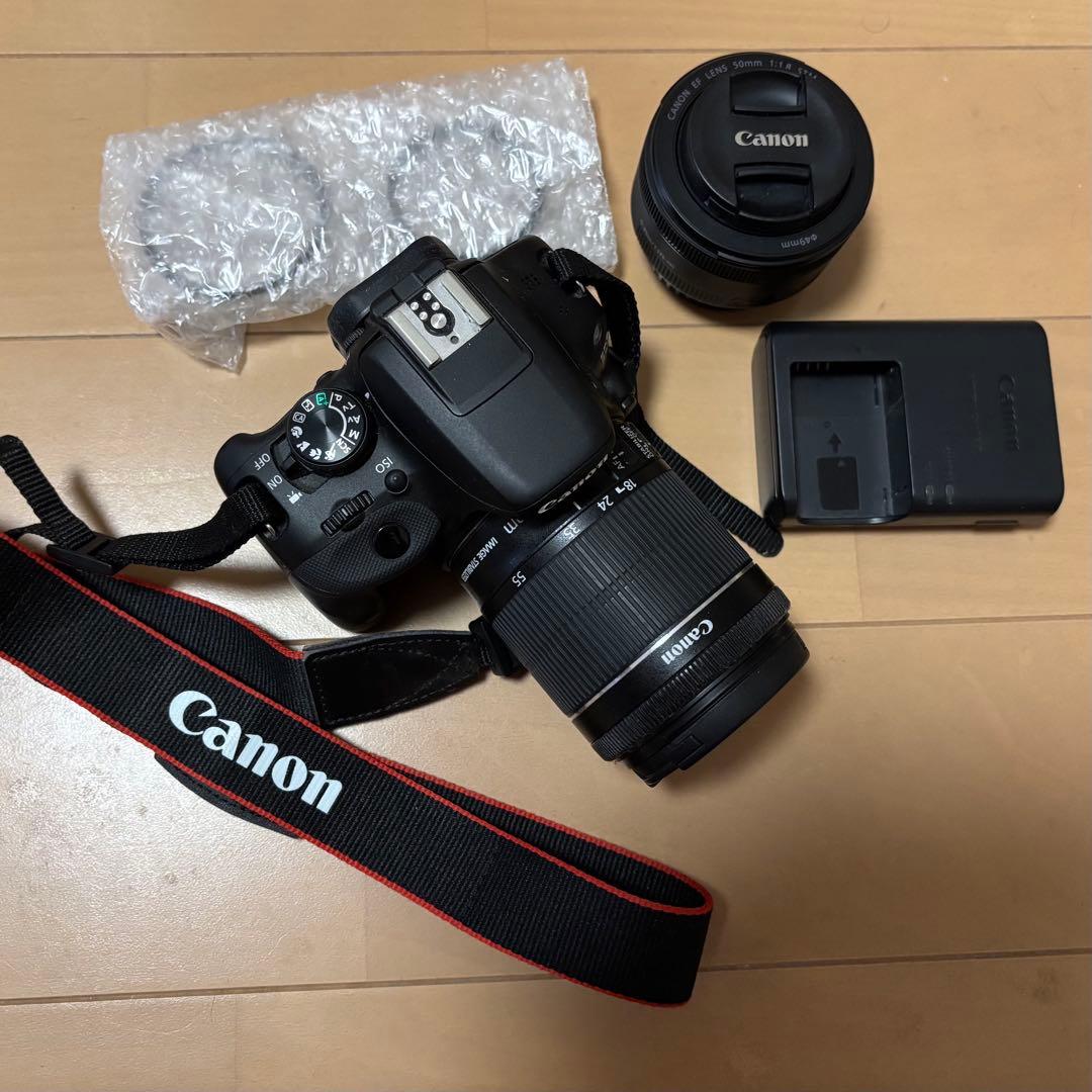 【値下げ】Canon EOS Kiss x7 レンズ2本付き