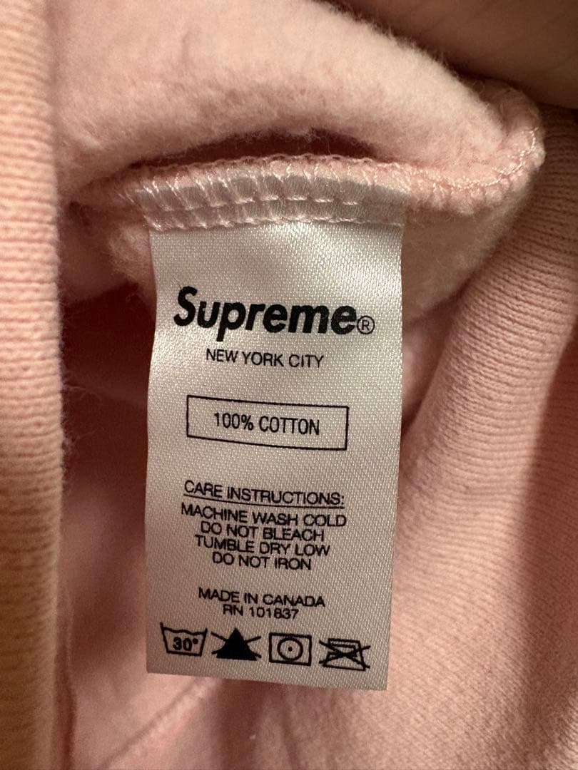 supreme スモールボックスロゴ パーカー