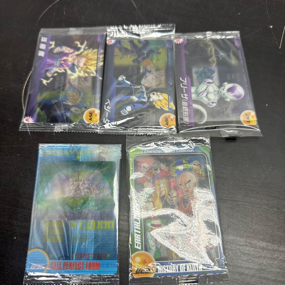 ドラゴンボールZ ウエハース　ウエファーチョコ　クリアカード　3Dカード　まとめ
