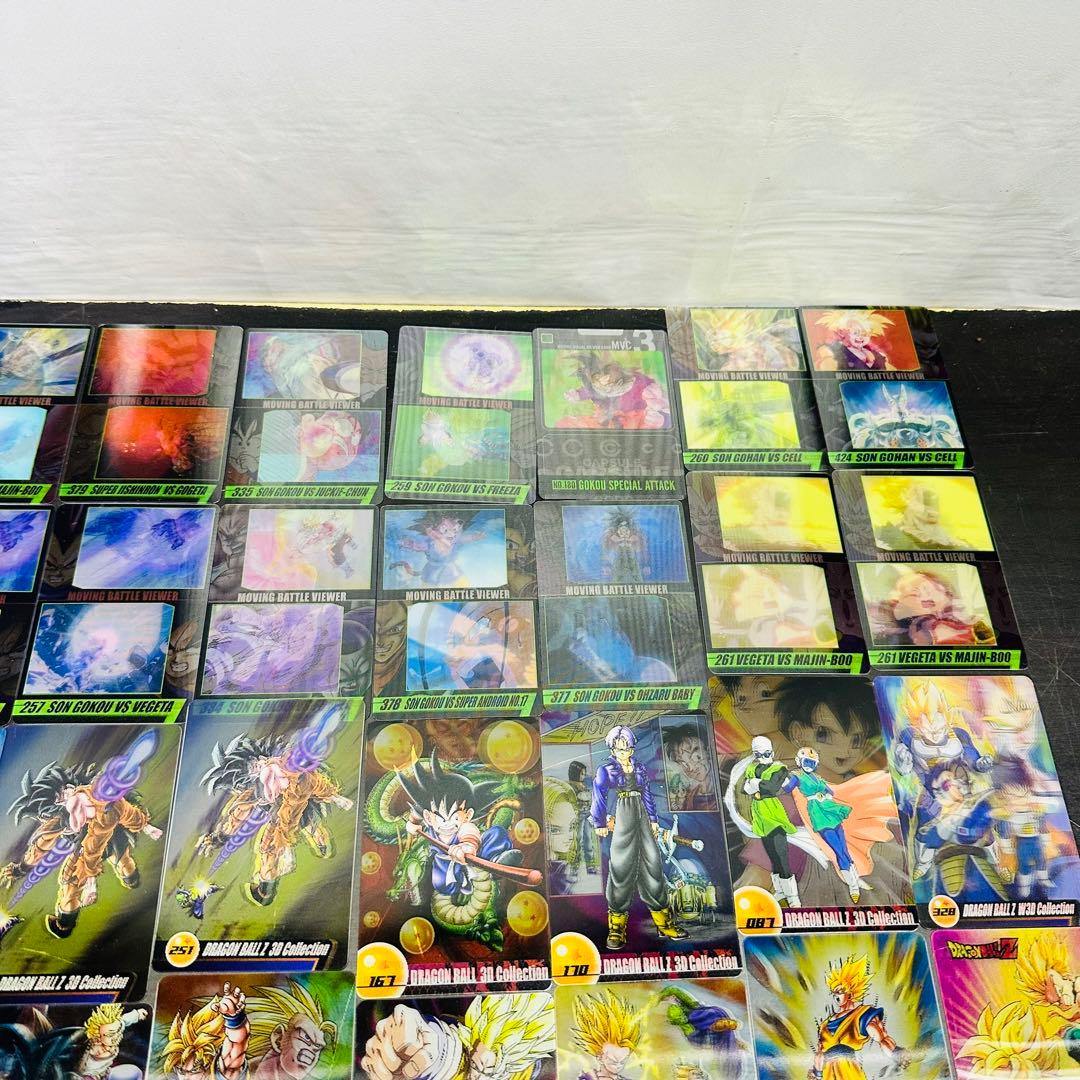 ドラゴンボールZ ウエハース　ウエファーチョコ　クリアカード　3Dカード　まとめ