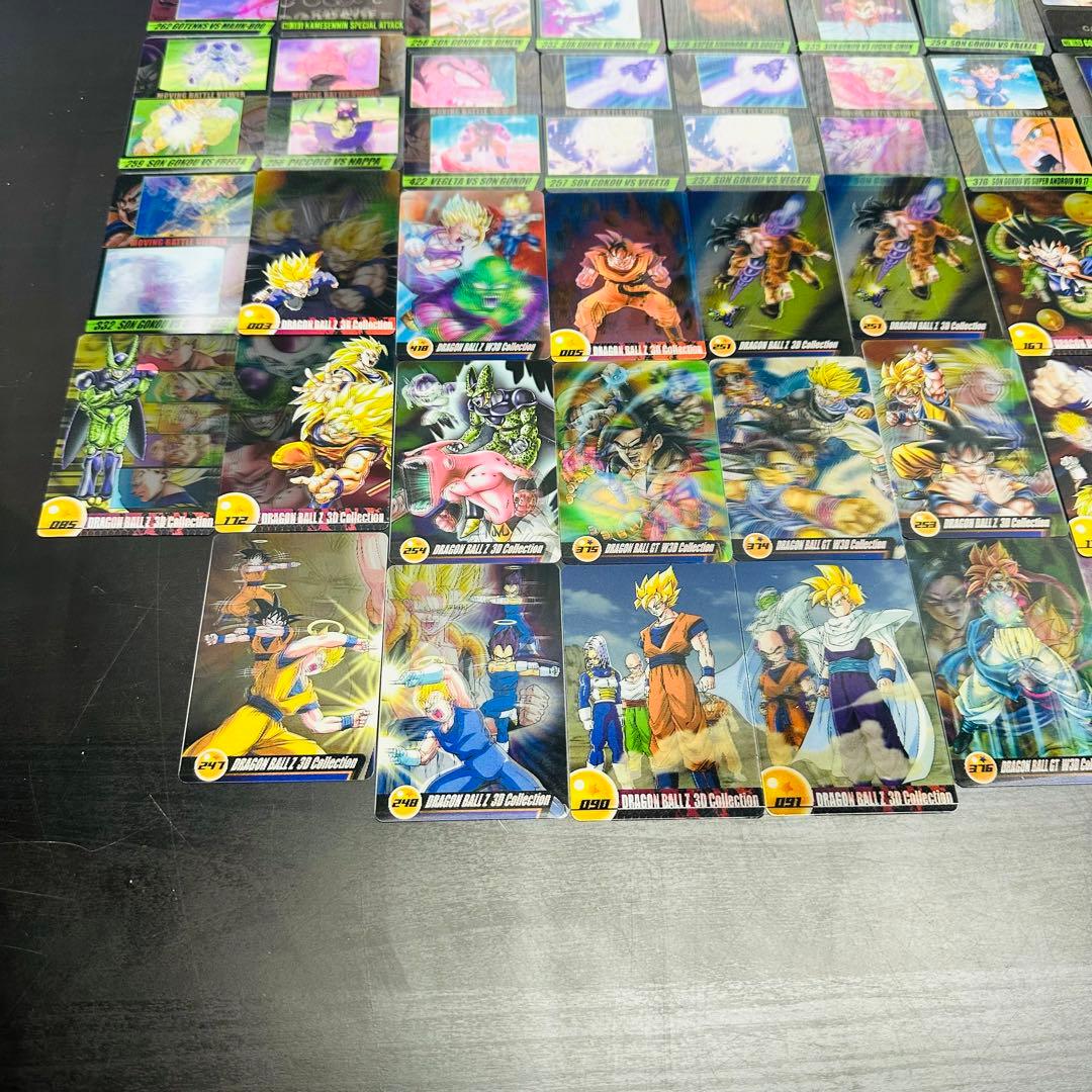 ドラゴンボールZ ウエハース　ウエファーチョコ　クリアカード　3Dカード　まとめ
