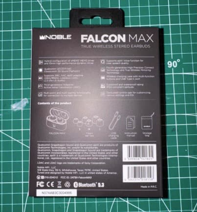 イヤホン Noble Audio Falcon Max