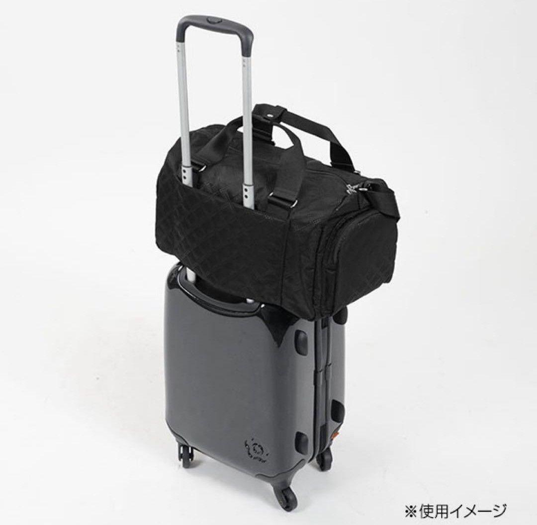 【再出品】ピンソニックキルトデイジー ボストン（ブラック）