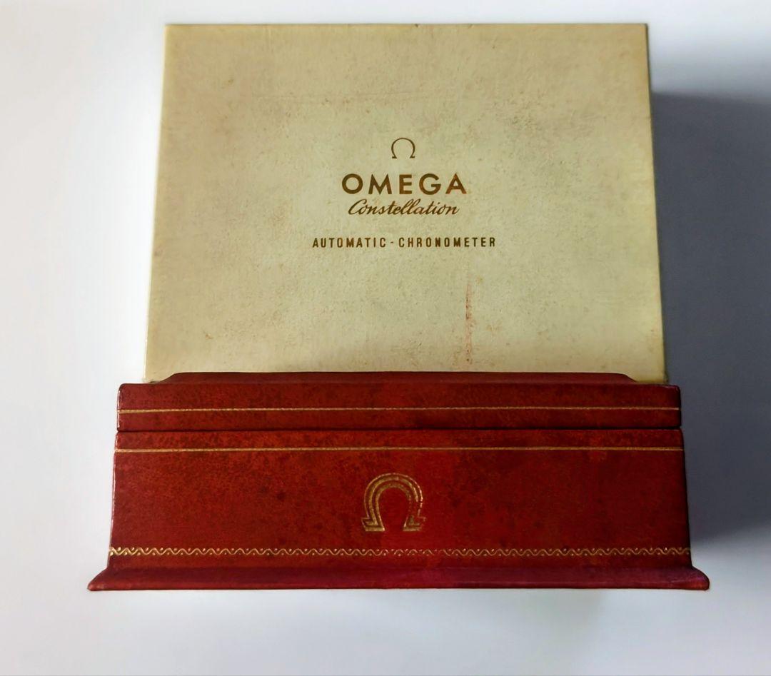 プ*ン様 値下げ！外箱付希少なOMEGA Constellationの時計ケース