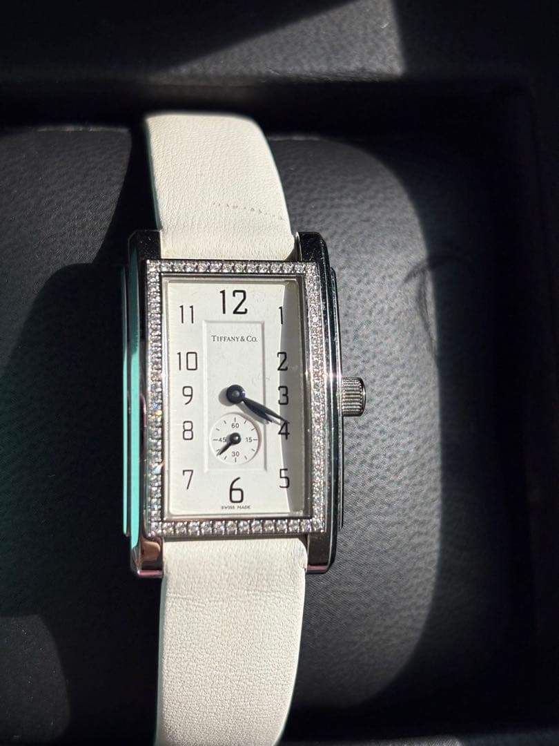 正規店購入ティファニーTiffany & Co. ダイヤモンド腕時計