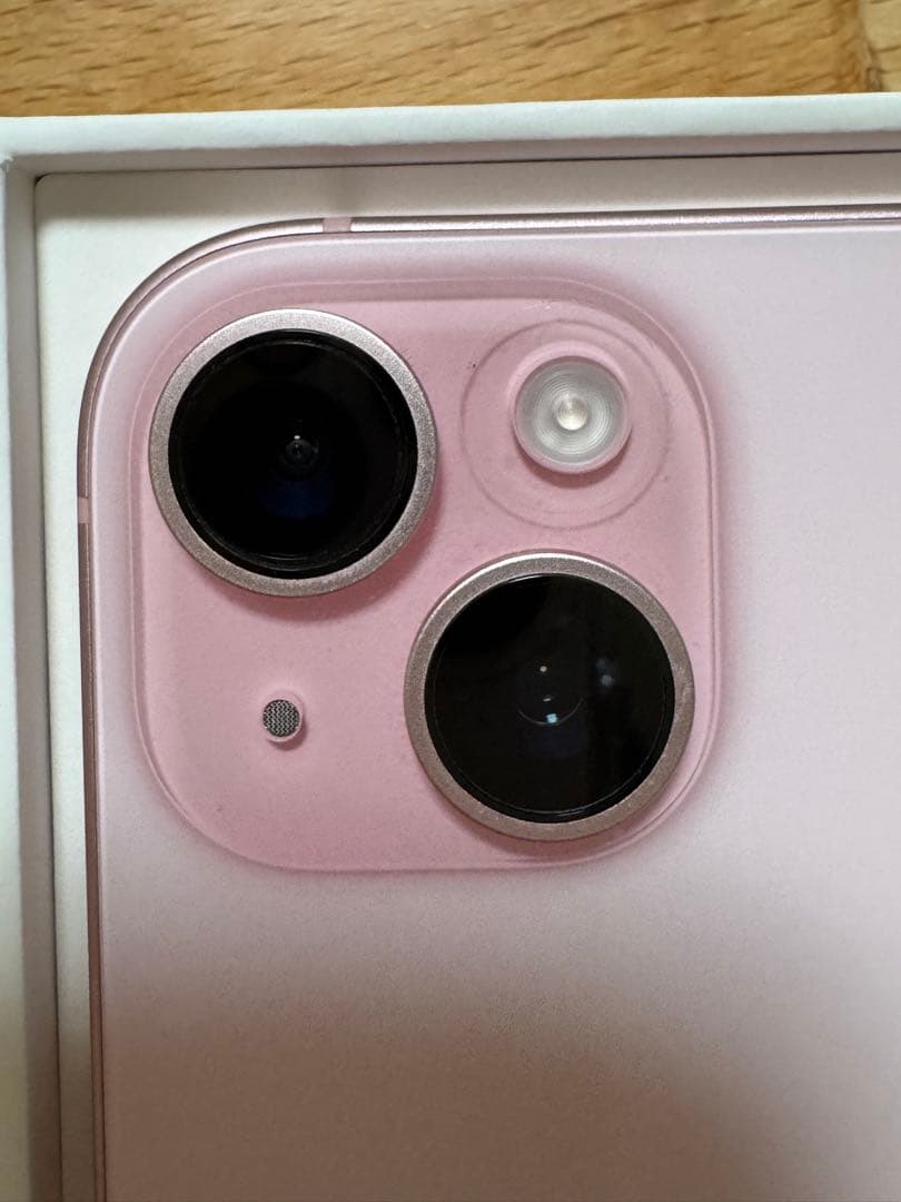 Apple iPhone 15 ピンク 充電ケーブル付き