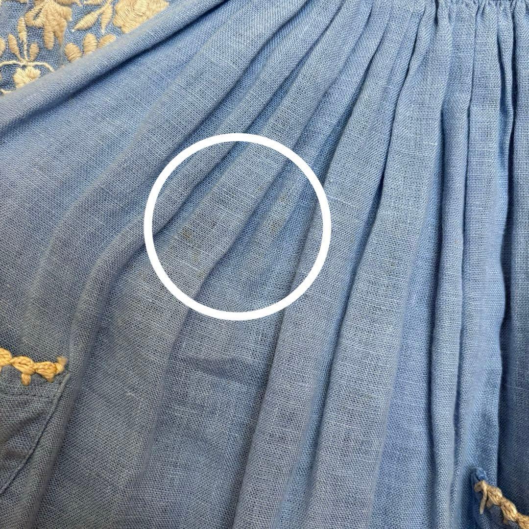 ワンピース Apolina Kids Fay Dress Cornflower 1-2y