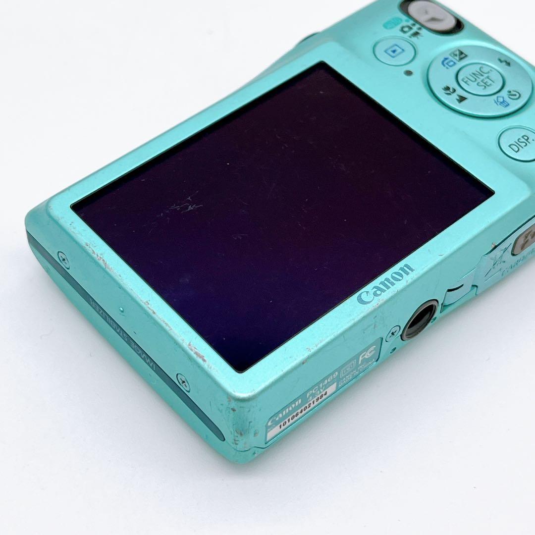 【希少】Canon IXY 200F オールド コンデジ グリーン 箱あり
