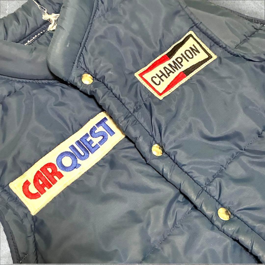 80s チャンピオンプラグ レーシングベスト Champion plugs