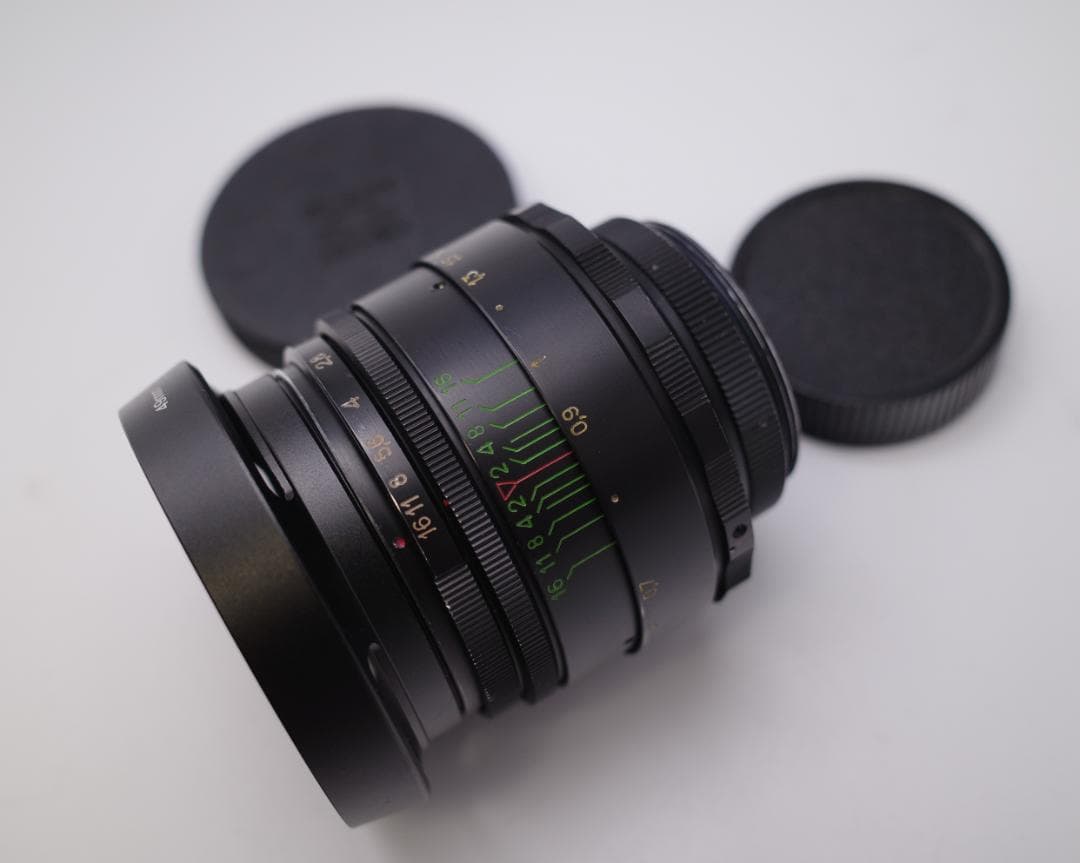 26 　美品　ぐるぐるボケレンズ　ヘリオス　44-2