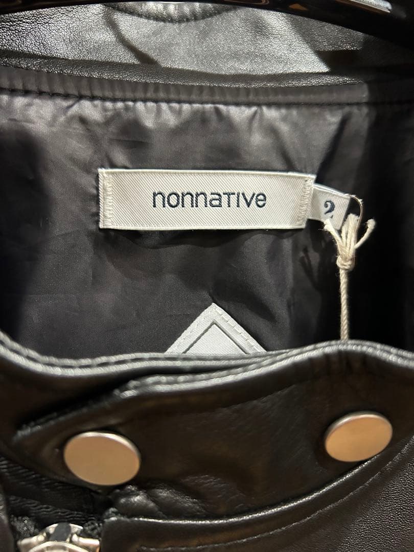 nonnativeノンネイティブ　レザージャケット　2023AW