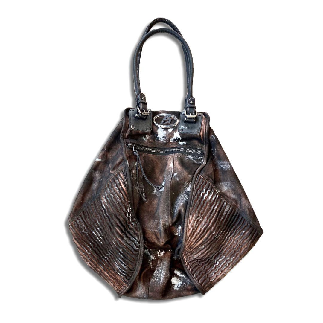 バッグ Peoplesense Punk Vintage Dirty Dyed Bag