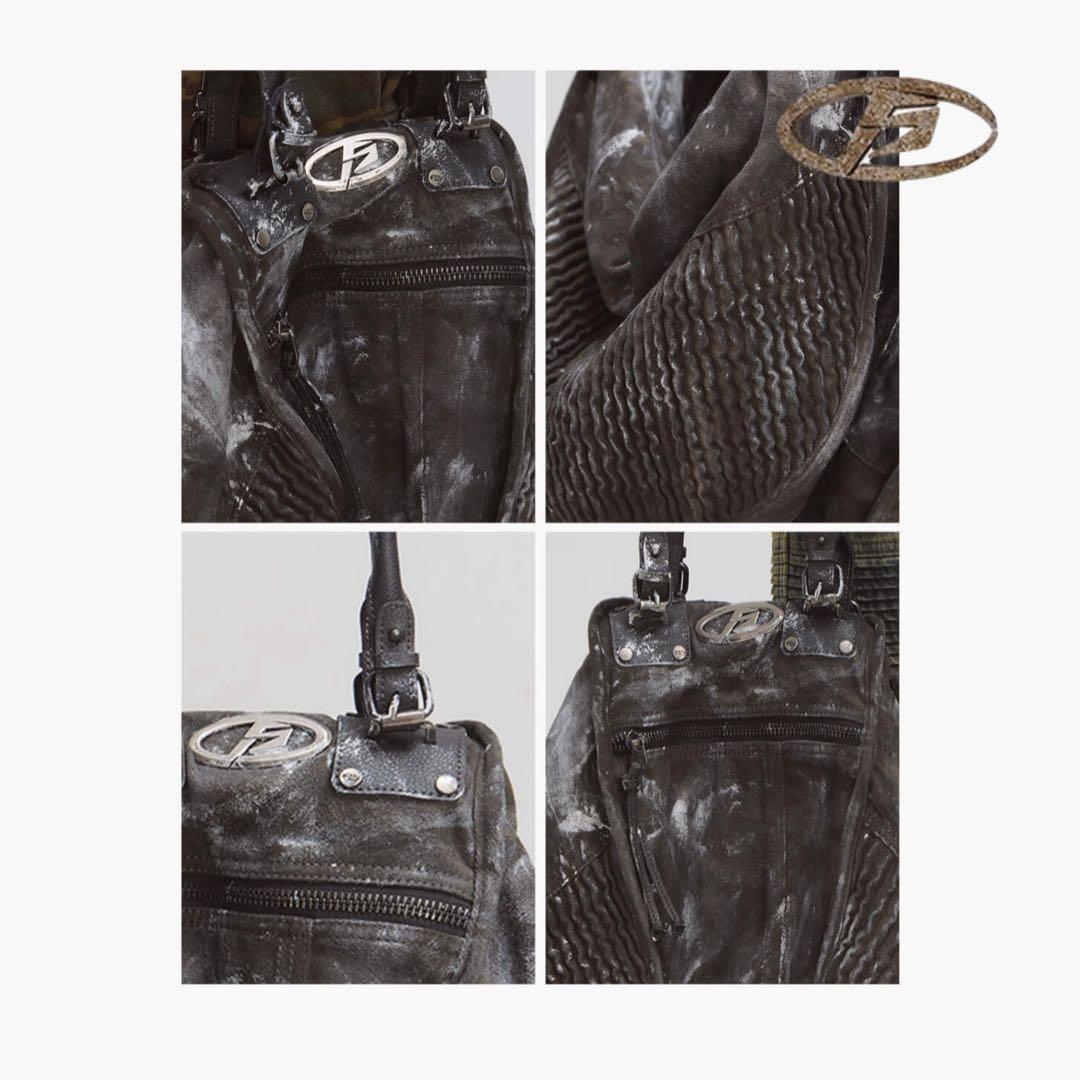 バッグ Peoplesense Punk Vintage Dirty Dyed Bag