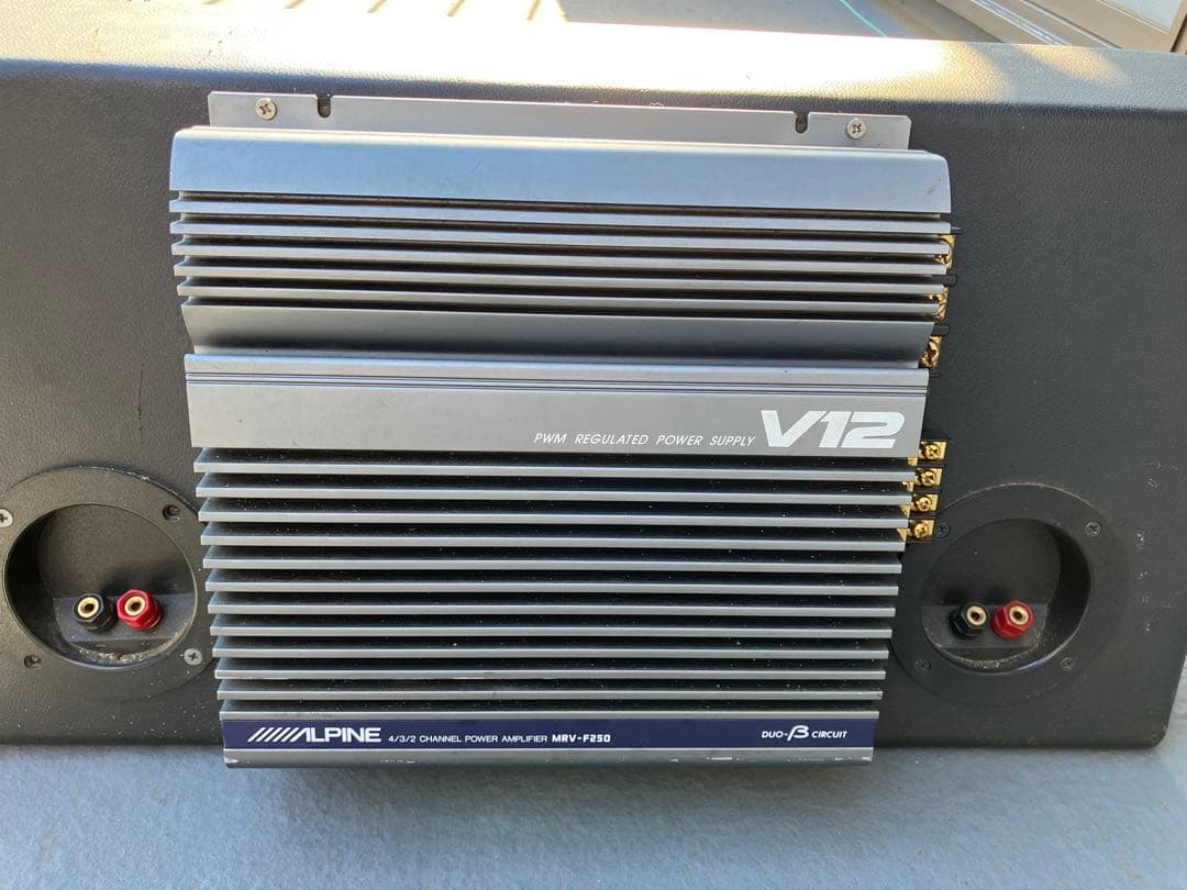 ORION ウーファー 2個セット + ALPINE V12