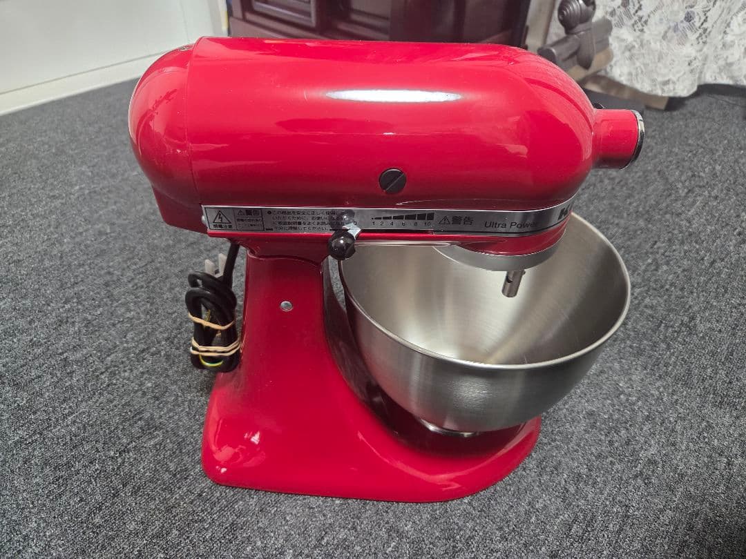 ★現状品★キッチンエイド スタンドミキサー 9KSM95 エンパイアレッド
