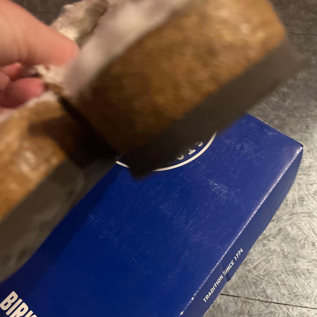 BIRKENSTOCK アリゾナ シアリング スエードレザー ミンク 38