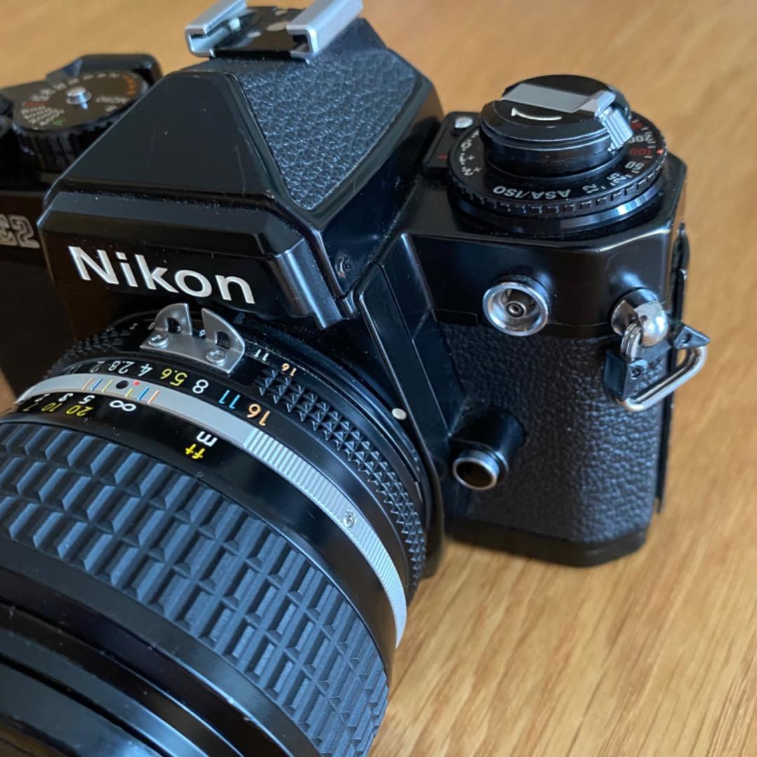 Nikon FE2 BLACK BODY 一眼レフカメラ ボディー&レンズ