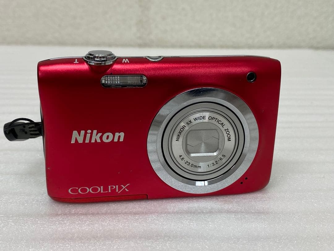3-2555 NIkon COOLPIX A100 レッド