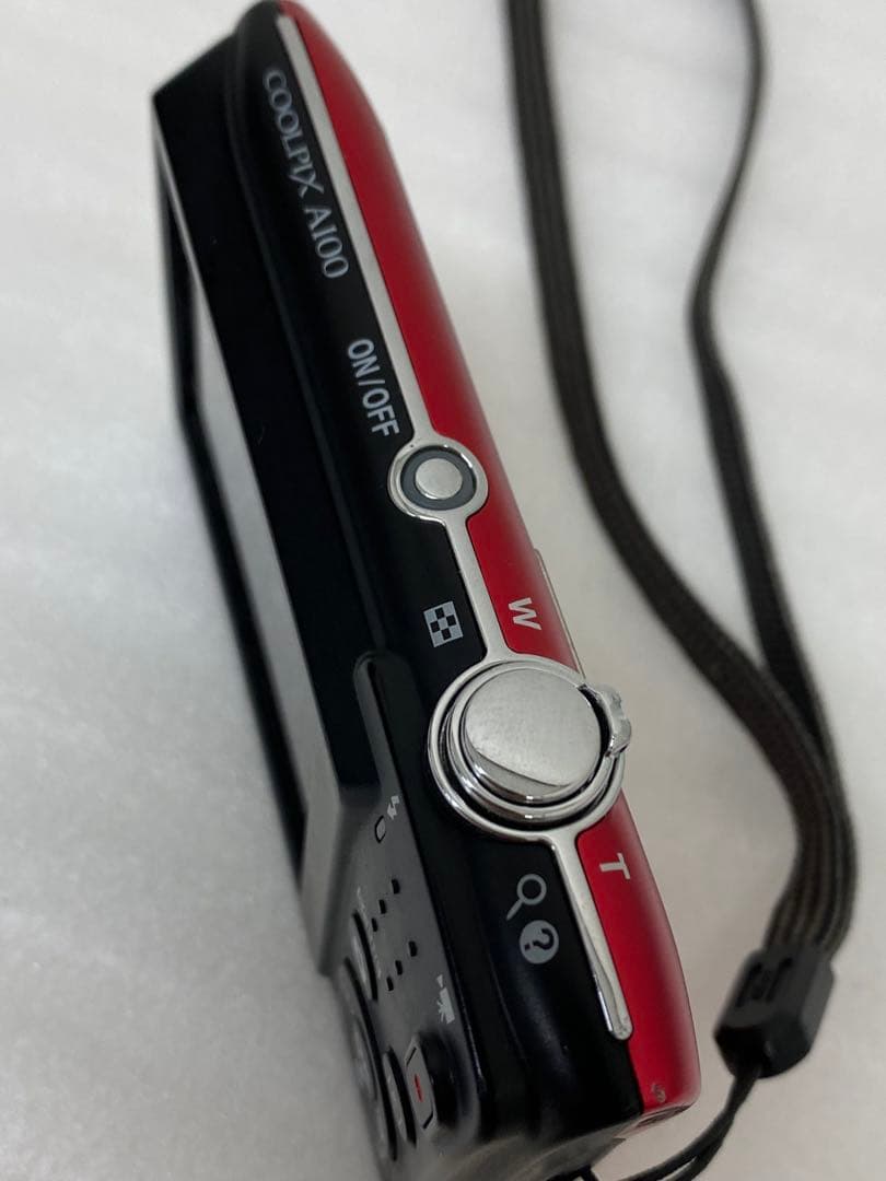 3-2555 NIkon COOLPIX A100 レッド
