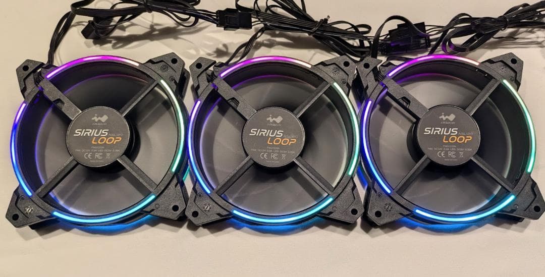 inwin SIRIUS LOOP ASL120 mm ARGBファン 自作PC