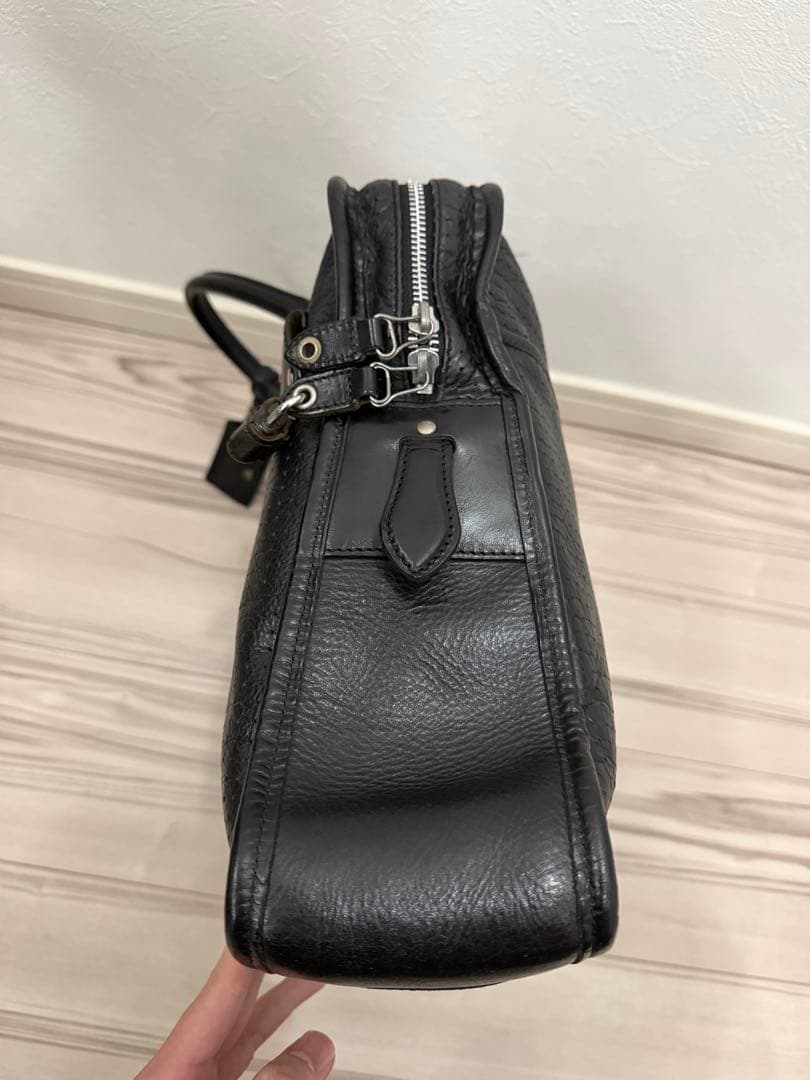 フェリージ　オールレザーバッグ　黒