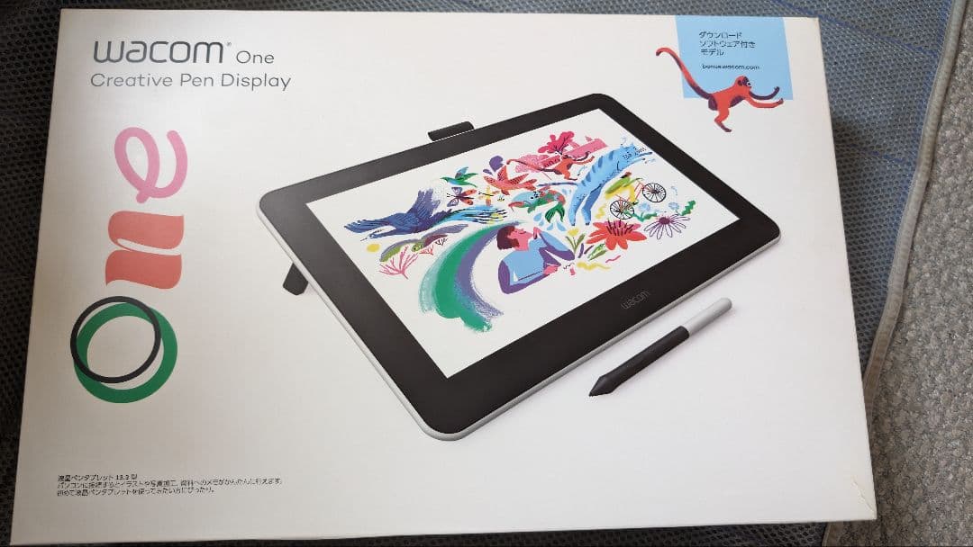 【値下げ不可】初代wacom one 13.3本体セット 市販対応専用ペン付
