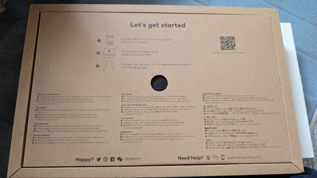 【値下げ不可】初代wacom one 13.3本体セット 市販対応専用ペン付