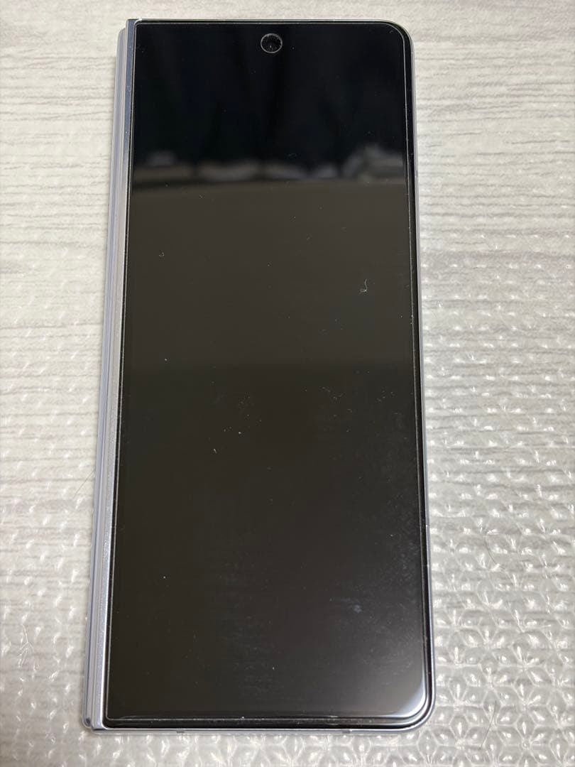 Samsung Galaxy z hold5 アイシブルーau国内版SIMフリー