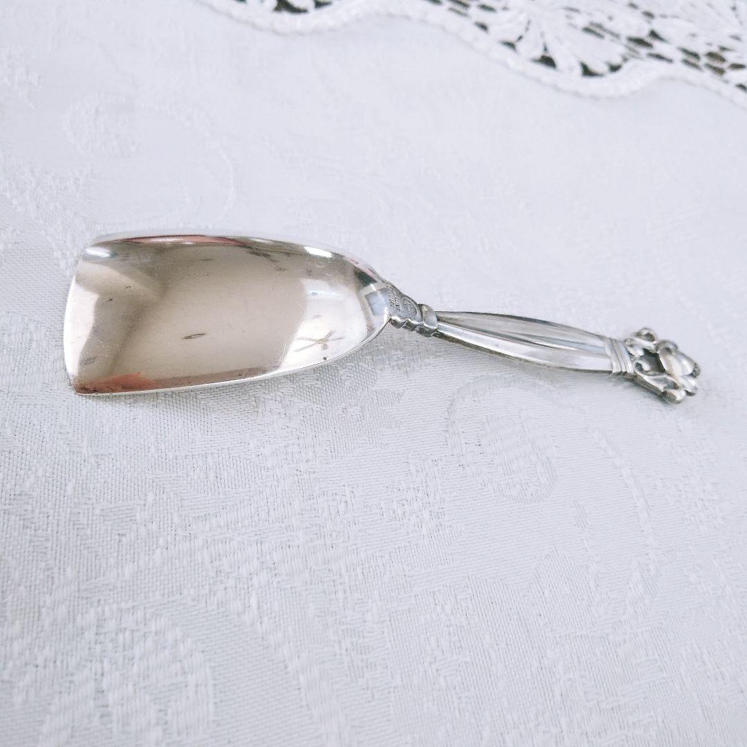   シルバー 茶葉スプーン エコーン