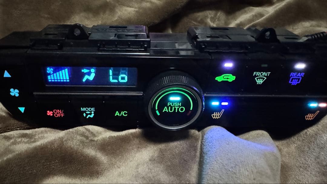 jf3 N-BOX Nボックス led打ち替え済み エアコンスイッチパネル