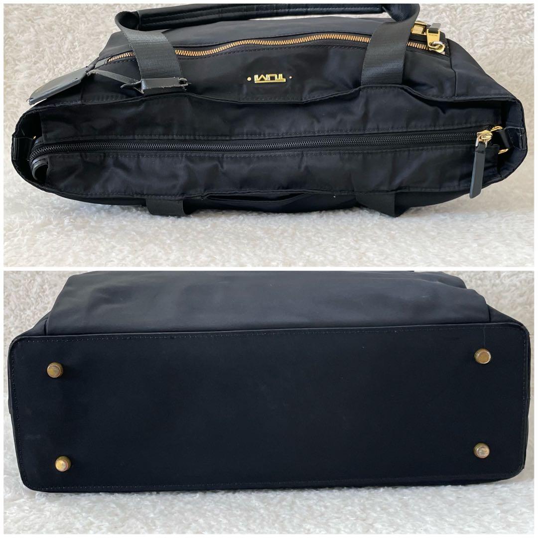TUMI トートバッグ ショルダーバッグ 2way 黒 肩掛け A4可