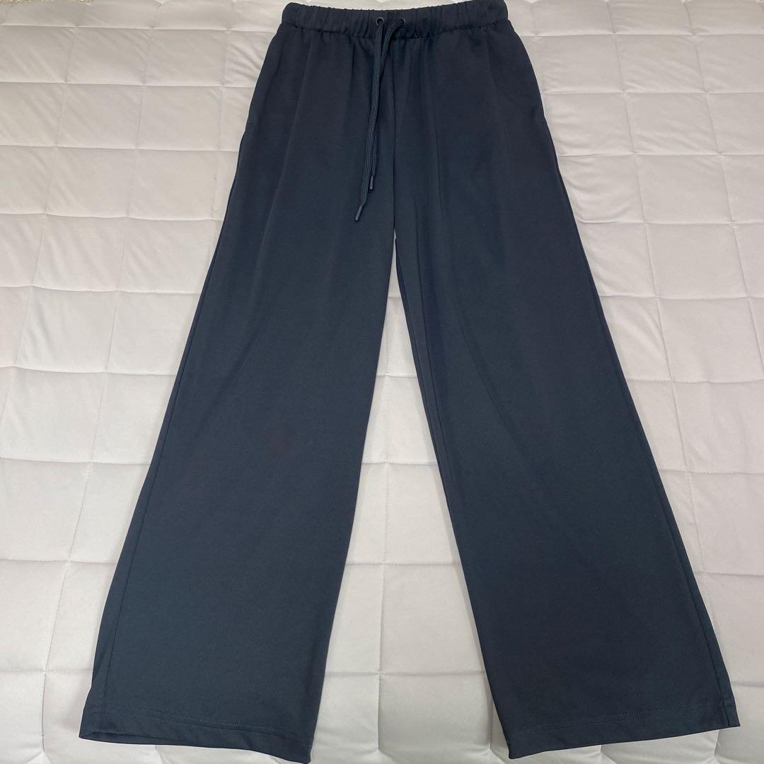 【新品＆美品】BAKUNE Dry Ladies 長袖上下セット ネイビーS