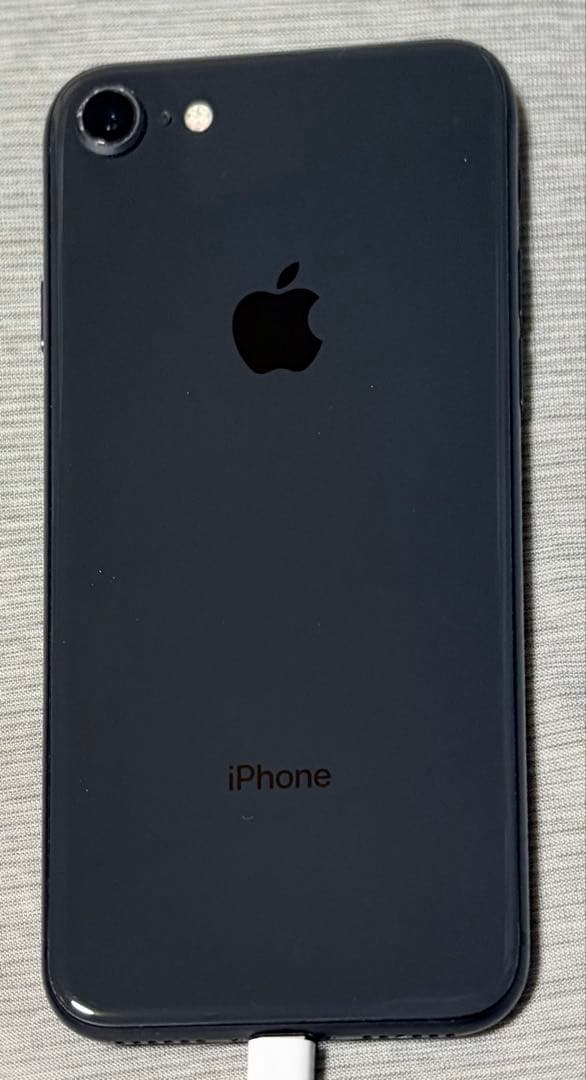 iPhone8 スペースグレイ 64GB SIMフリー バッテリー81% 箱あり