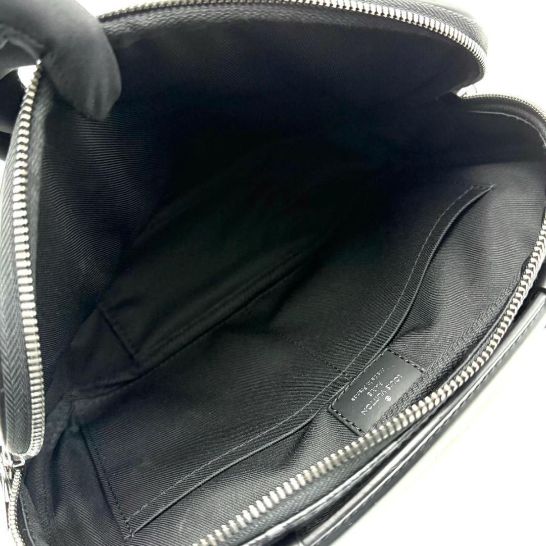 【極美品】ルイヴィトン モノグラム エクリプス バムバッグ ボディバッグ 黒