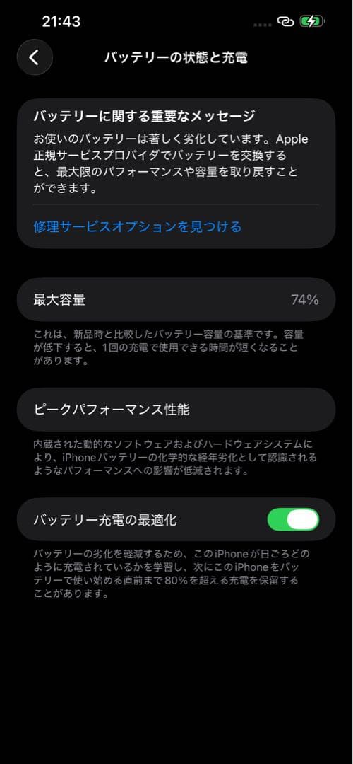 iPhone 13promax 128gb シルバー