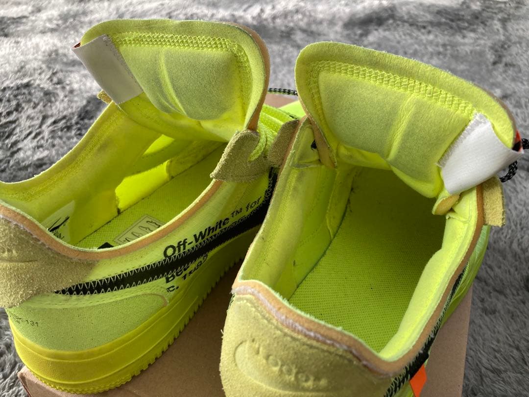 【美中古 28】Off-White×Nike Air Force 1 Volt