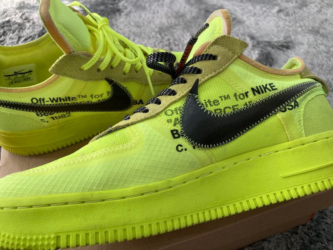 【美中古 28】Off-White×Nike Air Force 1 Volt