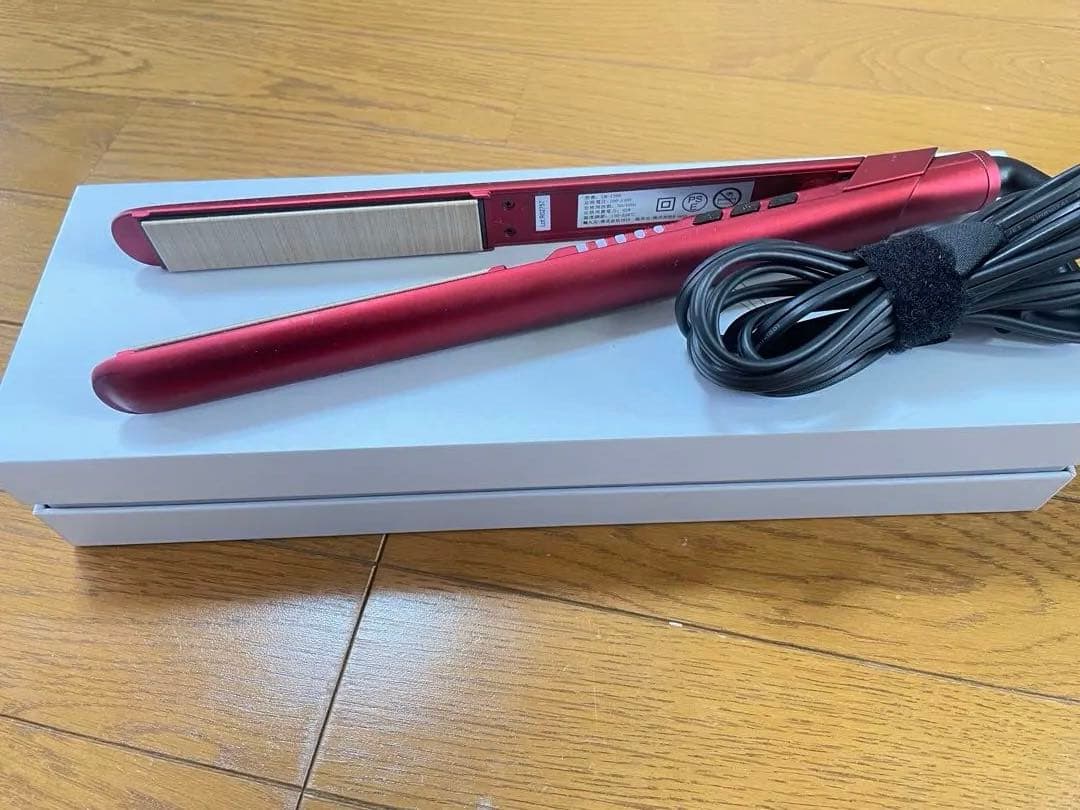 radiant LITE ストレートヘアアイロン レッド