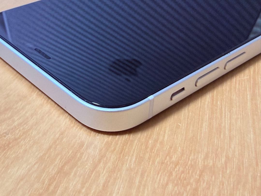 iPhone 12 ホワイト 128GB バッテリー100% Face ID不可