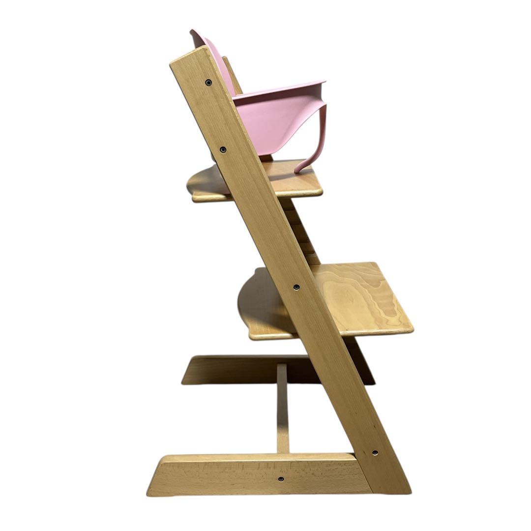 専用　　　ストッケ トリップトラップ ナチュラル×ピンクベビーセット人気カラー