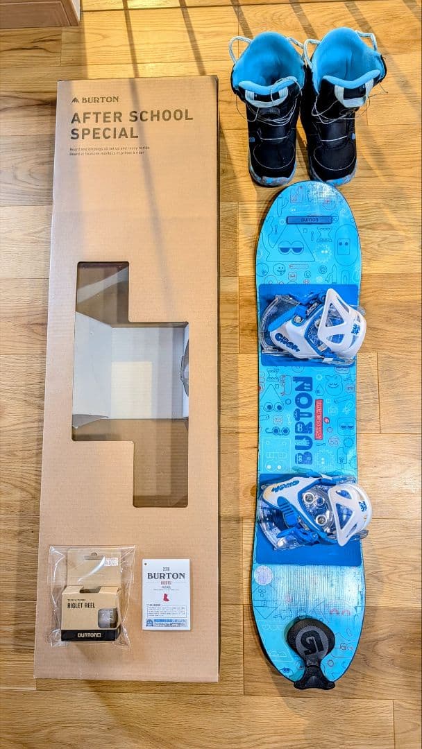 バートン　スノボ4点セット　アフタースクール　90㎝