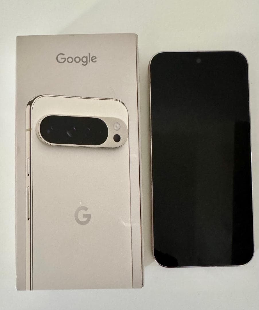 ①Google Pixel 9 Pro XL　ポーセリン