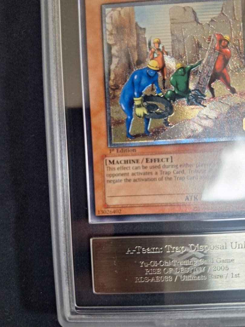 【ARS10+】遊戯王　トラップ処理班 Aチーム　旧アジア版　レリーフ