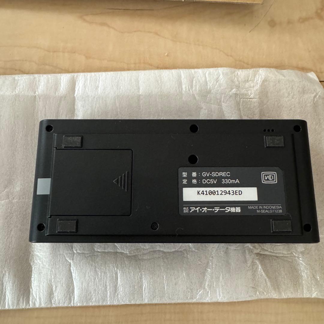 I-O DATA アナレコ GV-SDREC VHS 8mmテープ デジタル化