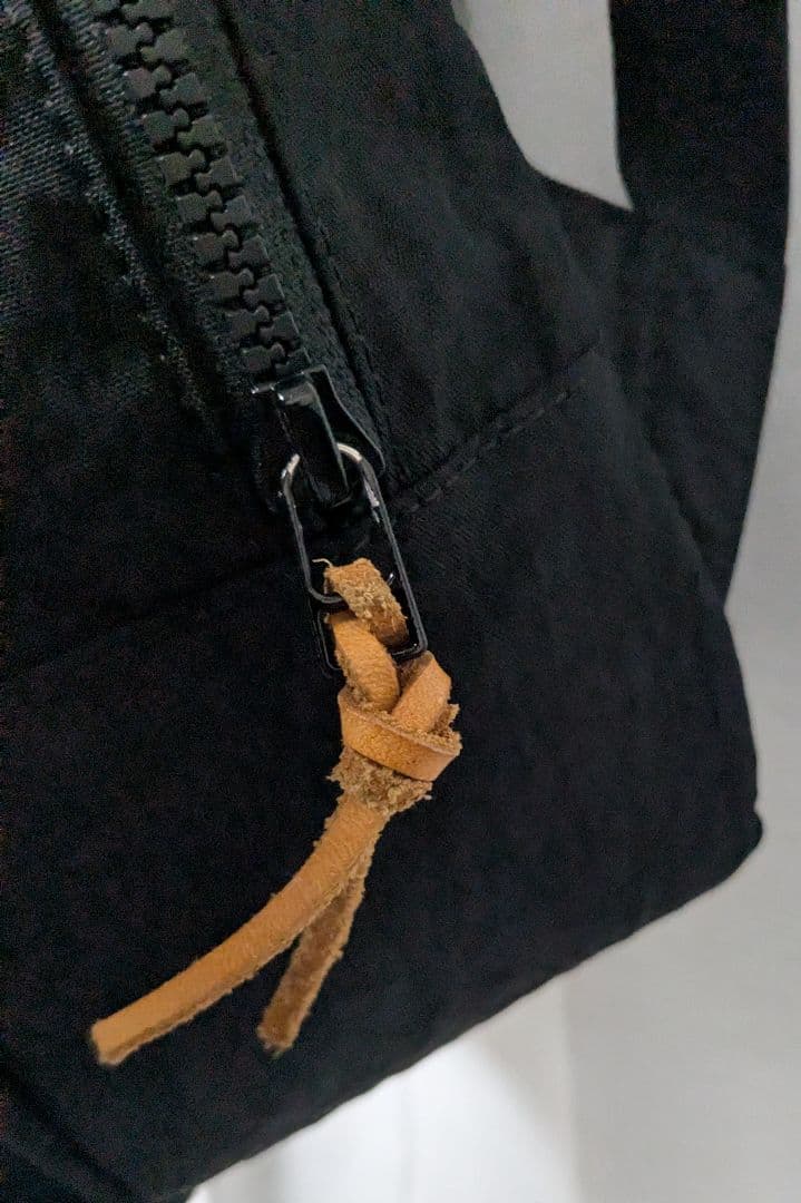 ニジュウカノウFUKUI SIWA　カタカナ別注　ナイロンリュック　Mブラック