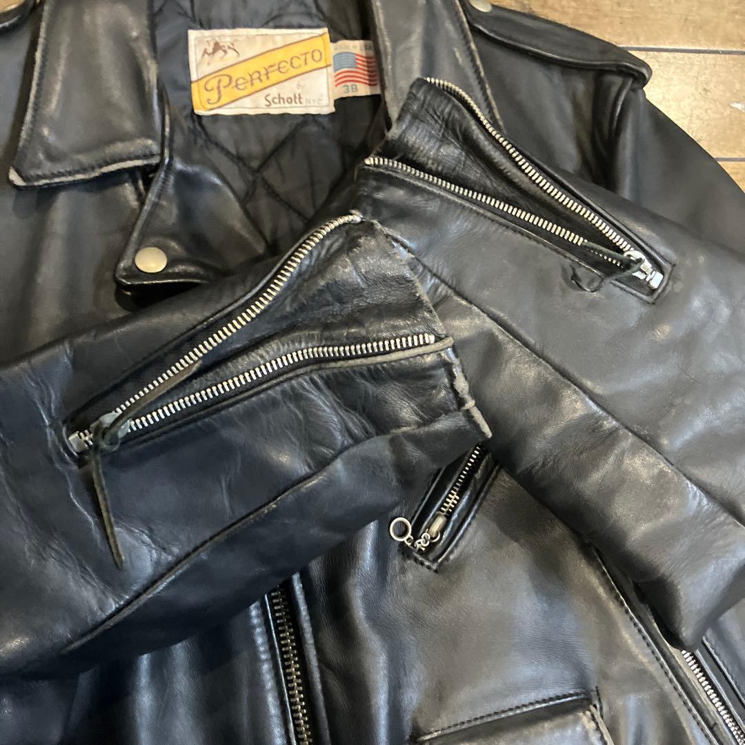 schott 613 80s サイズ　38 ワンスター　星欠品